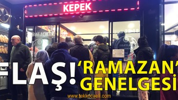 İçişleri Bakanlığı’ndan ‘Ramazan’ Genelgesi
