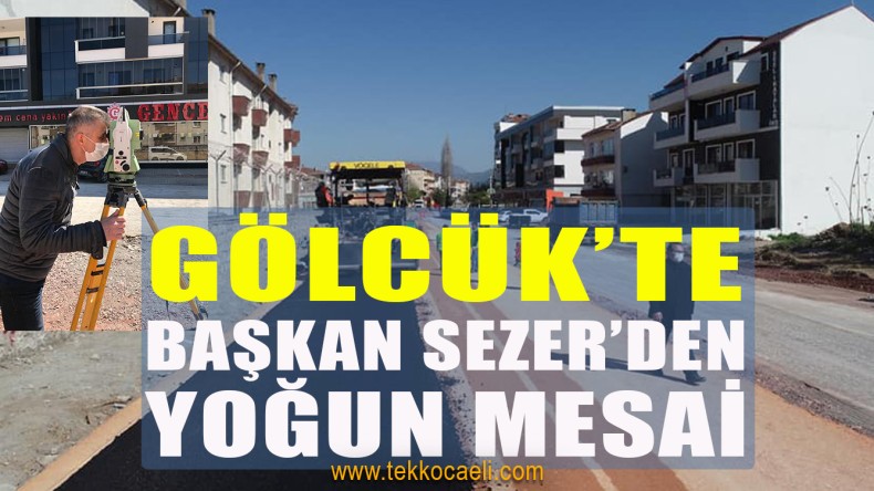 Gölcük’te Yol Genişletme Çalışmasında Sona Gelindi
