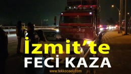 İzmit’te Kaza; Yaralı Var