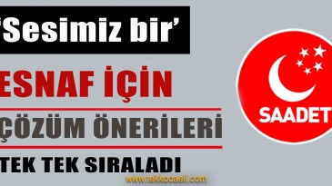 Zor Durumda Olan Esnaflar İçin Çözüm Önerisi