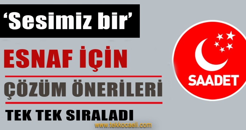 Zor Durumda Olan Esnaflar İçin Çözüm Önerisi