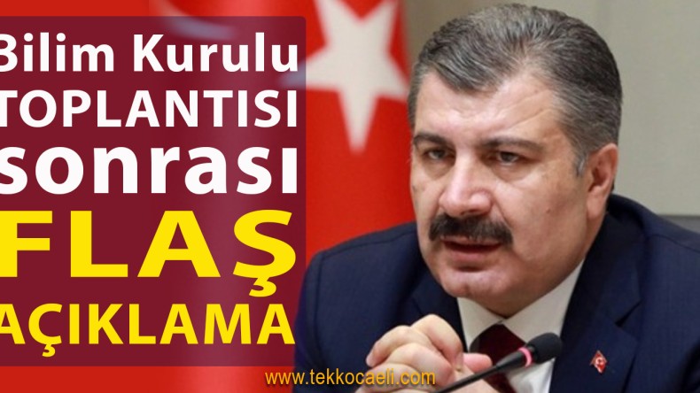 Sağlık Bakanı Fahrettin Koca Açıklama Yaptı
