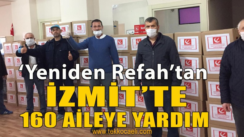 Yeniden Refah’tan İhtiyaç Sahiplerine Destek