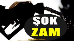 Benzine ve Motorine Zam