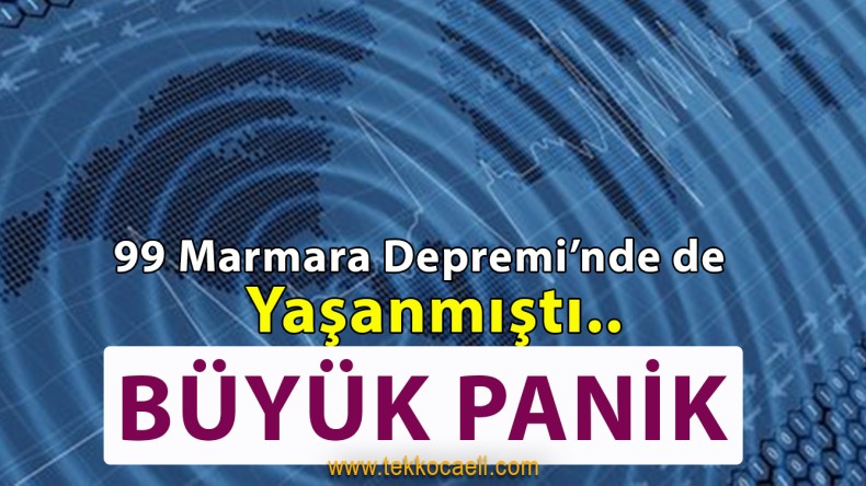 Deprem Uzmanından Flaş Açıklama