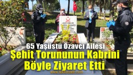 65 Yaşüstü Aile, Şehit Torunlarının Mezarını Ziyaret Etti