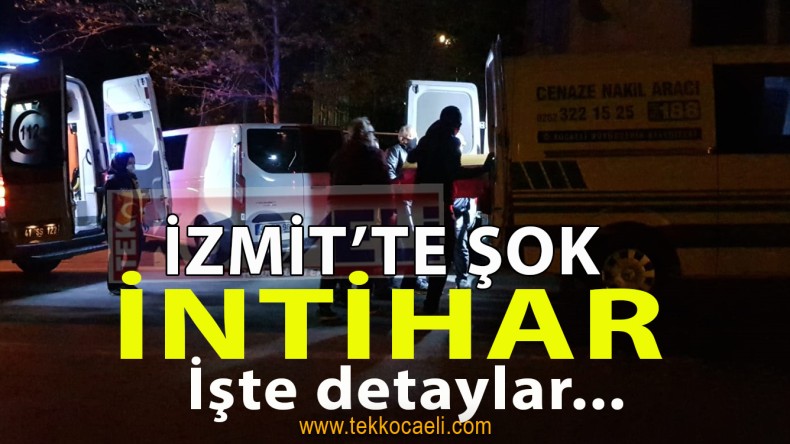 ŞOK! İzmit’te Kadın İntihar Etti