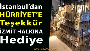 İzmit Belediyesi’ne Bin Paket Kahve Gönderdiler