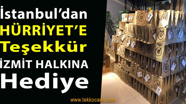 İzmit Belediyesi’ne Bin Paket Kahve Gönderdiler