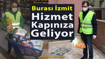 İzmit Belediyesi’nden Kapınıza Kadar Hizmet