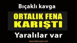 İki Grup Birbirine Girdi; Yaralılar Var