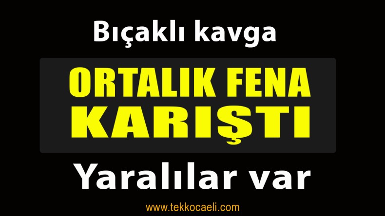 İki Grup Birbirine Girdi; Yaralılar Var