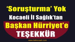 Kocaeli İl Sağlık’tan Önemli Açıklama