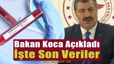 Koronavirüs’te Son Veriler Açıklandı