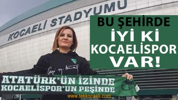 Başkan Hürriyet’ten , Kocaelispor’un Kuruluşunun 54. Yılında Kutlama Mesajı