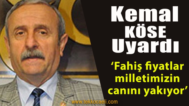 Kemal Köse’den Bakan Pekdemirli’ye Çağrı