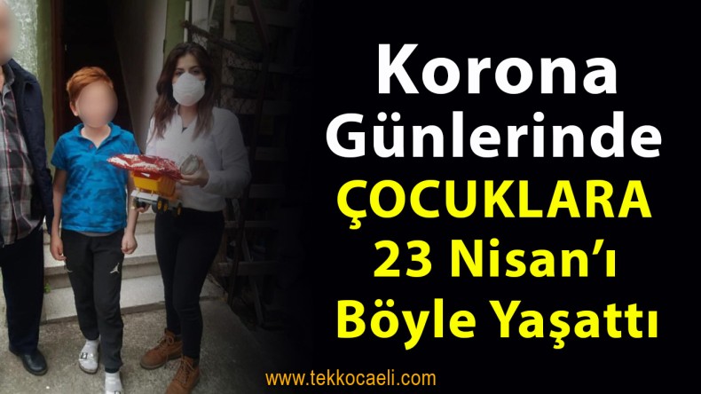 İzmit’li Nurşah Yaşar, 23 Nisan’ı Çocuklara Böyle Yaşattı
