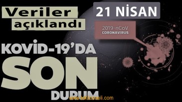 İşte Son 24 Saatlik Korona Verileri
