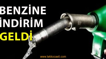 Benzine İndirim Geldi