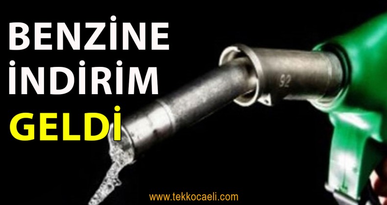 Benzine İndirim Geldi