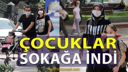 Çocuklar Özgürlüğün Tadını Çıkardı