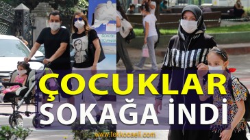 Çocuklar Özgürlüğün Tadını Çıkardı