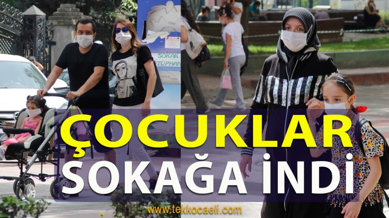 Çocuklar Özgürlüğün Tadını Çıkardı