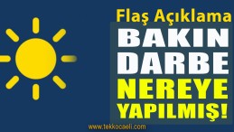 İYİ PARTİ Açıkladı; Darbe Bakın Nereye Yapılmış!