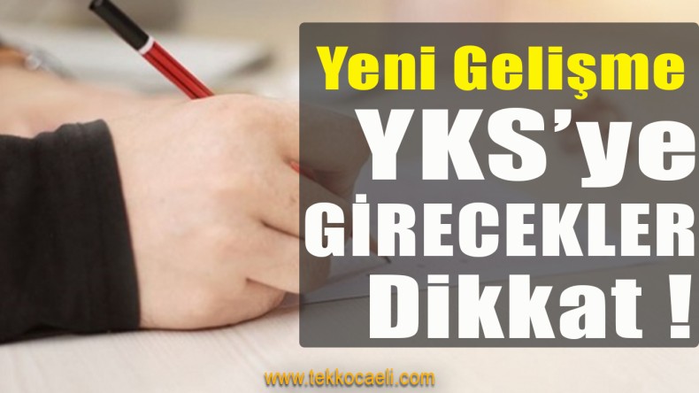 İçişleri Bakanlığı’ndan ‘YKS’ye Girecekler İçin Genelge