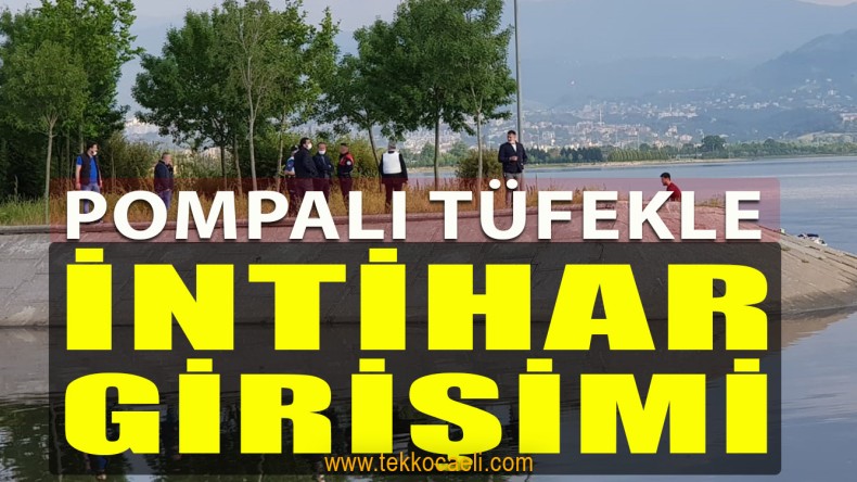 Pompalı Tüfekle İntihara Kalkıştı
