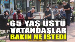 65 Yaş Üstü Vatandaşlar Sokakları Renklendirdi