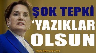 Meral Akşener’den Şok Tepki