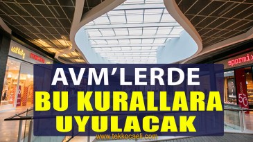 AVM’lerde Geçerli Olacak Kurallar Açıklandı