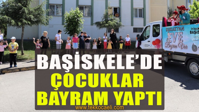 Başiskele Belediyesi, Bayramda Çocukları Sevindirdi