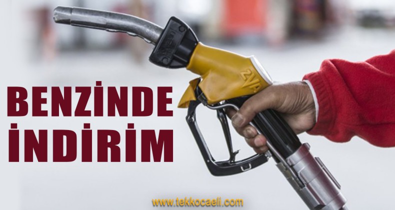 Benzinde İndirim