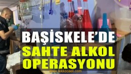Başiskele’de Sahte Alkol Operasyonu