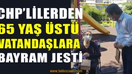 CHP’liler, 65 Yaş Üstü Vatandaşların Bayramını Kutladı