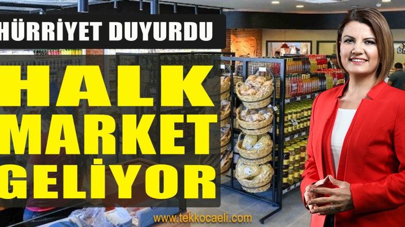 İzmit’e Halk Market Geliyor