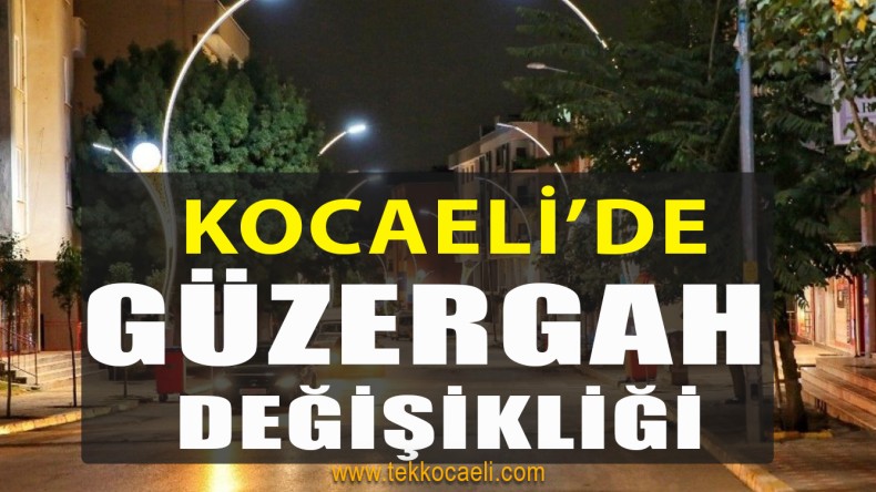 Araç Sahipleri Dikkat! Güzergah Değişikliği Var