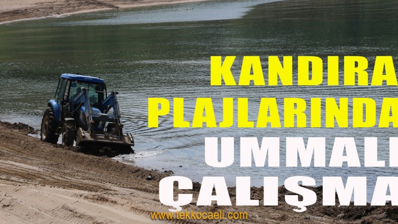Kandıra Plajları Yaza Hazırlanıyor