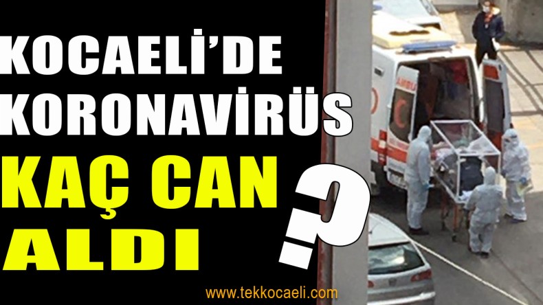 Kocaeli İl Sağlık Açıkladı; Korona’dan Vefat Edenler…