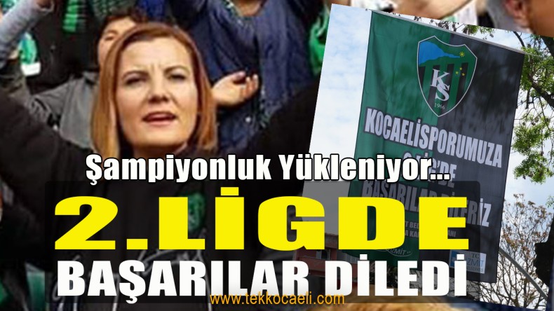 Başkan Hürriyet, Kenti Kocaelispor Bayraklarıyla Donattı