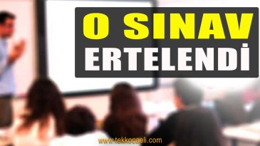 MEB Açıkladı; O Sınav Ertelendi