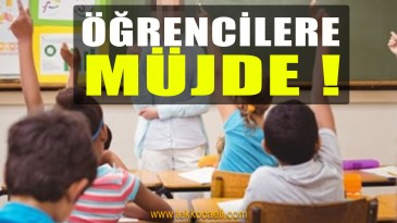 Milli Eğitim Bakanı’ndan Öğrencilere Müjde!