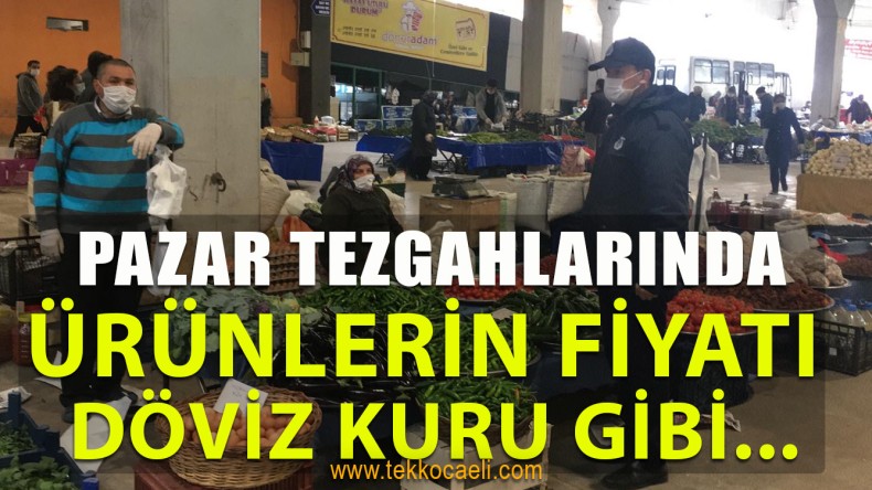 Pazarlarda Tezgahlarında Ürünlerin Fiyatı Her Hafta Değişiyor