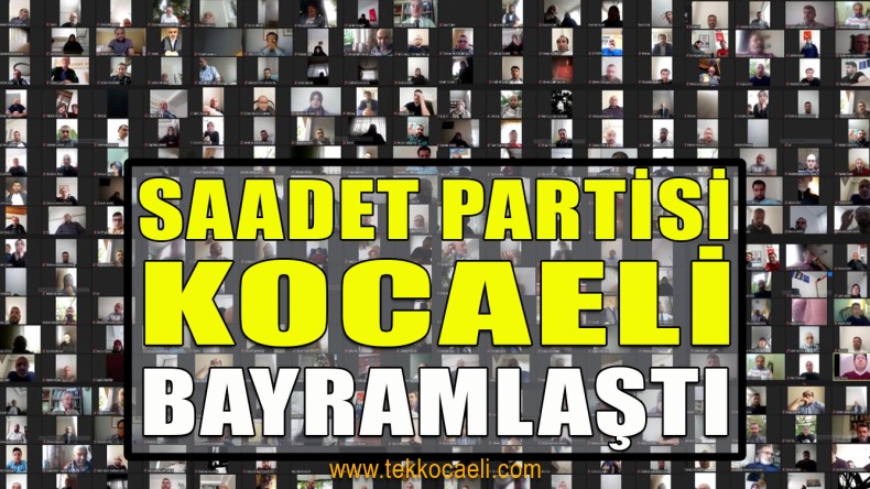 Saadet Partisi Kocaeli Bayramlaştı