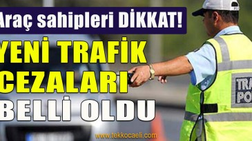 Yeni Trafik Cezaları El Yakacak