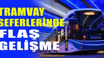 Tramvay Seferlerinde Yeni Gelişme