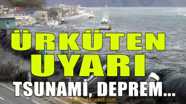 Ürküten Deprem ve Tsunami Uyarısı