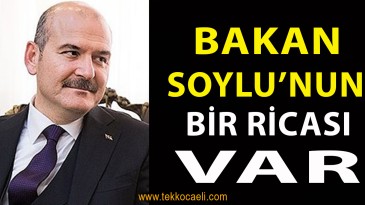 İçişleri Bakanı Soylu, Vatandaşlara Seslendi